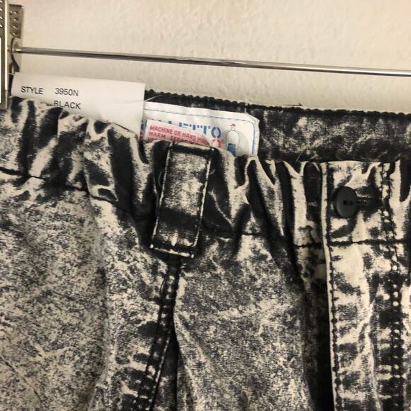 Rigolletto Blasted Black white tie dye pants size 16 New with tags - Picture 4 of 8